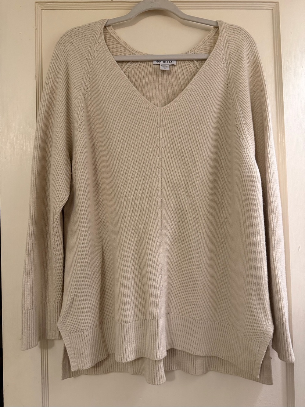 Athleta Hanover V-Neck Sweater